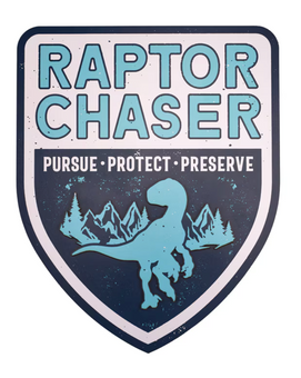 Universal Studios Jurassic World "Raptor "Chaser" Wall Decor New With Tag