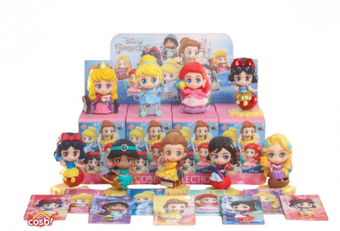 Disney Parks Cosbi Hot Toys Princess Figure New with Blind Box