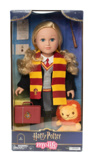 My Life As Harry Potter Gryffindor Posable 18in Doll Blonde Toy New With Tag