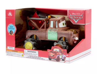 Disney Parks Tow Mater Light-Up Remote-Control Car – Cars Toy New With Tag