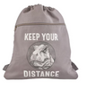 Universal Studios Jurassic World Keep Your Distance Drawstring Backpack New Tag