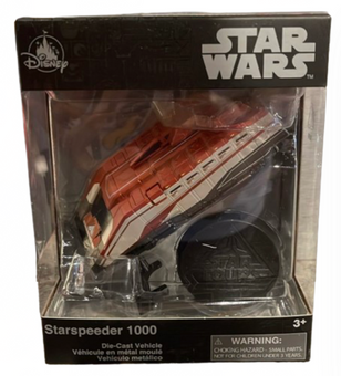 Disney Parks Star Wars Die-Cast Star Tours Starspeeder 1000 Figure New With Box