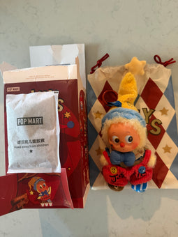 Pop Mart Labubu The Monsters Why So Serious Rainbow Jelly Bean Vinyl Plush New