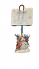 Disney Parks Lilo and Stitch with Snowman Sketchbook Christmas Ornament New