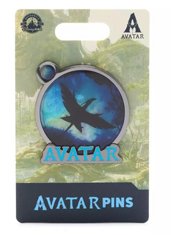Disney Parks Pandora World Of Avatar Banshee Ikran Stained Glass Pin New w Card