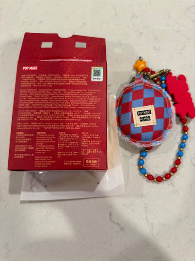 Pop Mart Labubu Why So Serious? Pendant Chain Flame Clown USA SELLER New