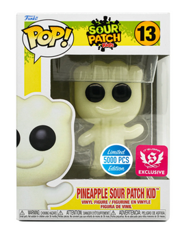Exclusive Funko POP! Pineapple Glitter SOUR PATCH KIDS Vinyl Figure Toy New