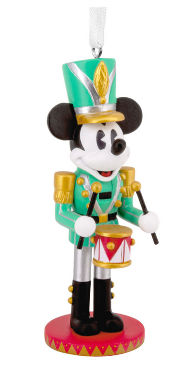 Hallmark Peanuts Mickey Mouse Nutcracker Christmas Tree Ornament New with Box