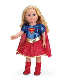 My Life As Super Girl 18- inch Doll, Blond Hair, Blue Eyes Toy New with Box