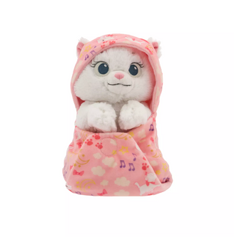 Disney Parks Aristocats Marie Babies Plush in Swaddle New With Tag