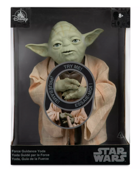 Disney Parks Yoda Force Guidance Talking Action Figure Star Wars New with Tag