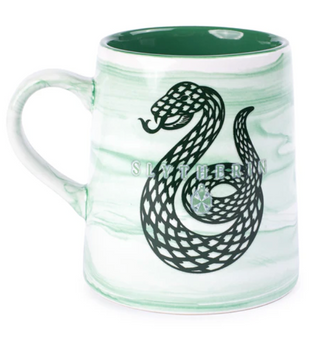Universal Studios Harry Potter Slytherin Ornate Emblem Coffee Mug New W Tag