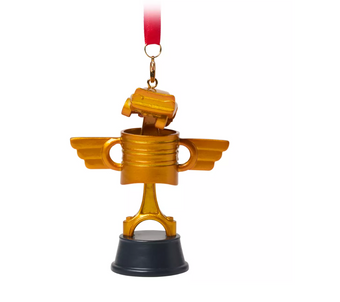 Disney Sketchbook Lightning McQueen Piston Cup Trophy Christmas Ornament New