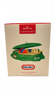 Hallmark 2024 Keepsake Little Tikes Turtle Sandbox Christmas Ornament New Box