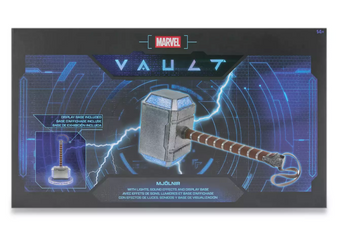 Disney Parks Marvel Thor Mjölnir Hammer Vault with Lights and Sound New With Tag
