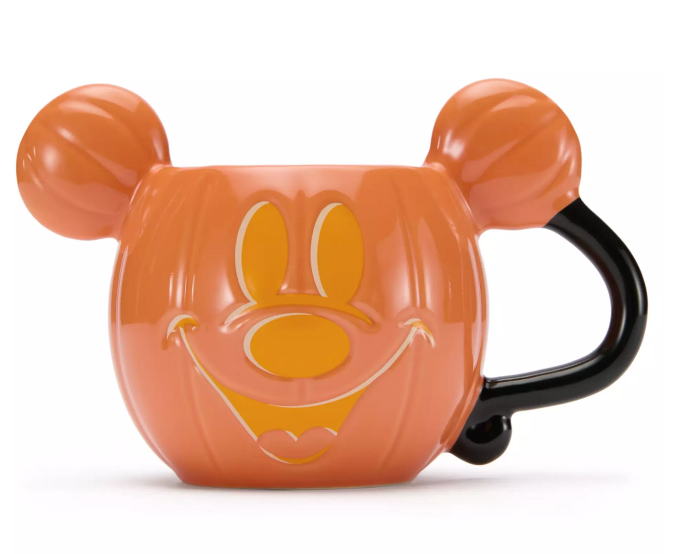Disney Parks Mickey Mouse Pumpkin Halloween Coffee Mug Jack o lantern New