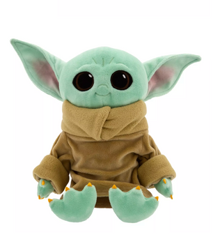 Disney Parks Babies Star Wars: The Mandalorian Grogu Plush in Swaddle New W Tag