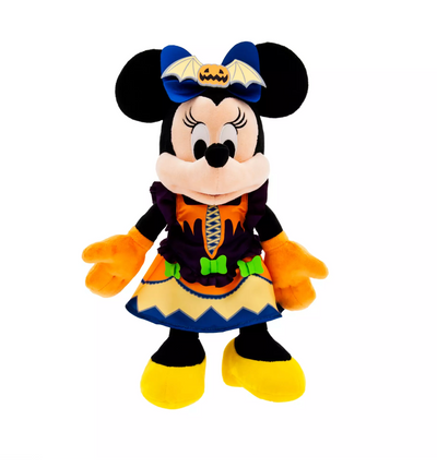 Disney 2023 Halloween Minnie Witch Glow in the Dark Plush New with Tag