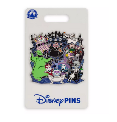 Disney Parks The Nightmare Before Christmas Supporting Cast Pin New with Card