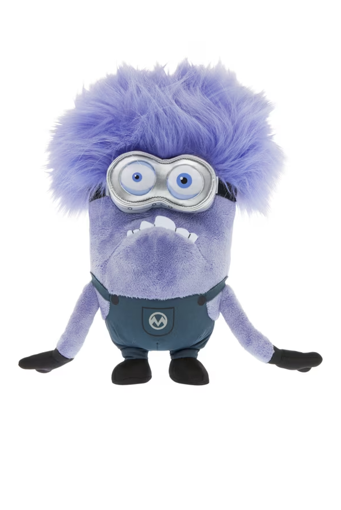 Universal Studios 2-Eye Evil Purple Minion Plush New with Tag