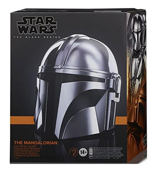 Disney Parks Star Wars Mandalorian Premium Black Series Electronic Helmet New