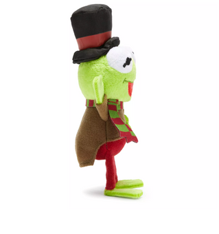 Disney The Muppet Christmas Carol Kermit as Bob Cratchit Mini Plush New with Tag