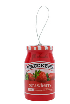 Smucker Strawberry Jam Christmas Tree Ornament New With Tag