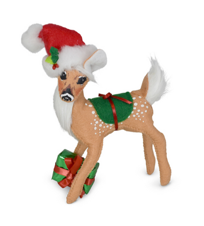 Annalee Dolls 2022 5in Christmas Delivery Fawn Plush New with Tag