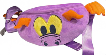 Disney Parks Epcot Figment Plush Bum Bag Hip Pack Fanny Pouch New With Tag