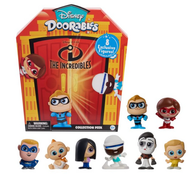 Disney Doorables The Incredibles Collection Peek Figures New With Box