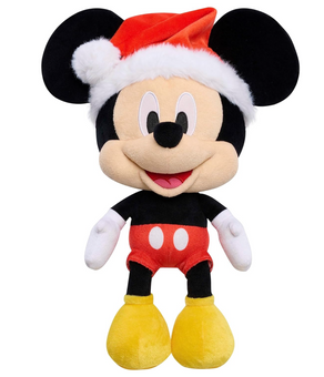 Disney 100 Christmas Santa 16inc Mickey Large Plush New with Tag