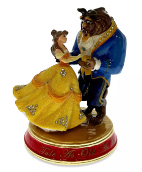 Disney Parks Beauty and the Beast Trinket Box by Arribas New with Box