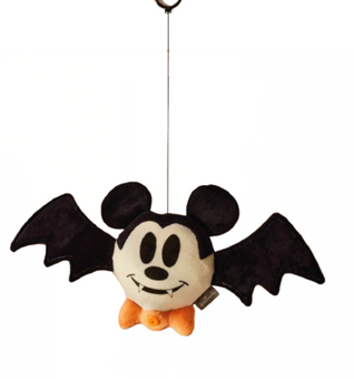 Hallmark Halloween Disney Mickey Drop-n-Greet Bat Plush Motion Sound New w Tag