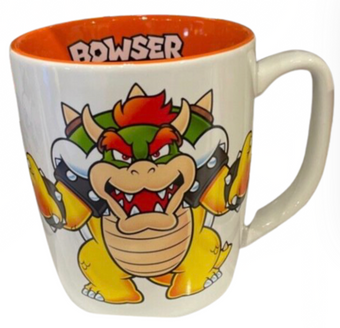 Universal Studios Super Nintendo World Bowser Coffee Mug New With Tag