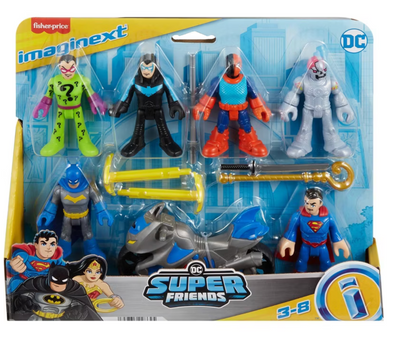 Imaginext DC Comics Deluxe Figure Multipack Toy New With Tag