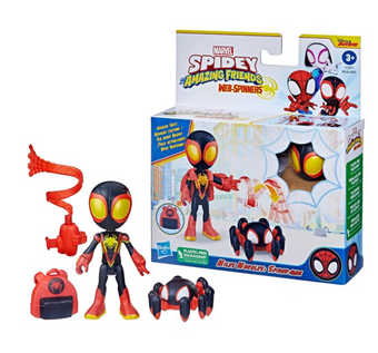 Disney Spidey & Friends Webspinner Miles Morales Toy New With Box