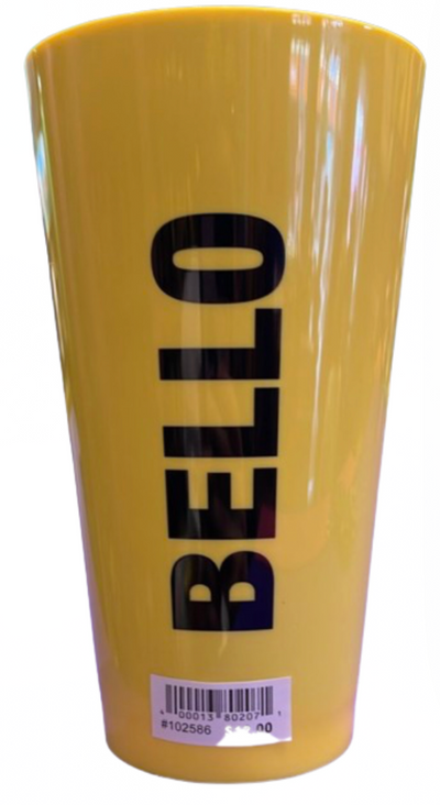 Universal Studios Minions Despicable Me Face Bello Ice Plastic Cup New With Tag