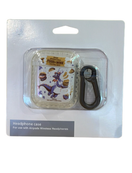 Disney EPCOT Food & Wine 2023 Figment Chef Headphone Case Airpods Wireless New