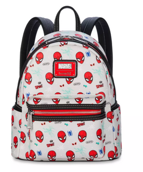 Disney Parks Spider-Man Loungefly Mini Backpack New With Tag