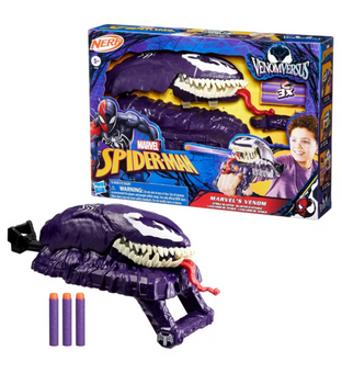 Marvel Spider-Man Venom vs Marvel’s Venom Strike Blaster Toy New With Box