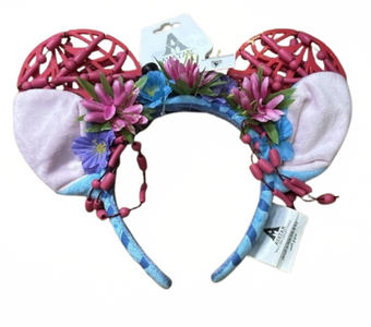 Disney Parks Pandora The World of Avatar Black Light Na'vi Ear Headband New