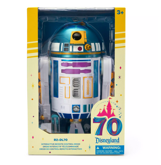 Disney Disneyland 70th R2-DL70 Interactive Remote Control Droid New with Box