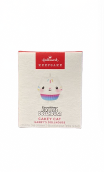 Hallmark 2024 Keepsake Mini Gabby's Dollhouse Cakey Cat Ornament New with Box
