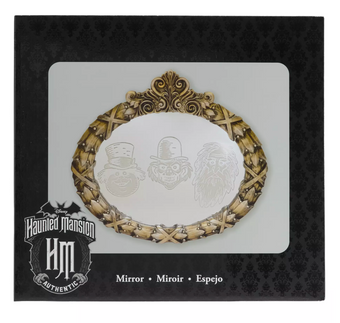 Disney Hitchhiking Ghosts Mirror The Haunted Mansion Framed Phineas Ezra Gus