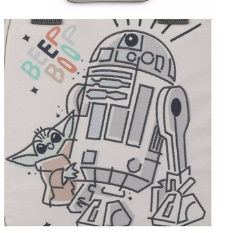 Disney Star Wars: The Mandalorian Grogu and R2-D2 Lunch Box New with Tag