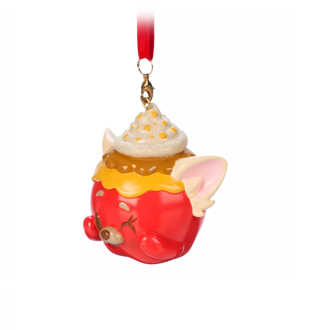 Disney Parks Munchlings Panda Mei Baked Apple Brulee Christmas Ornament New