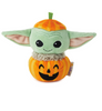 Hallmark Halloween Itty Bittys The Mandalorian Grogu Jack-o'-Lantern Plush New