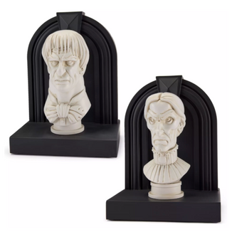 Disney Parks The Haunted Mansion Watchful Busts Bookends New With Tag