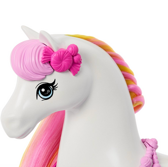Barbie in the Nutcracker Land of Sweets Horse with Colorful Scented Hair Candy