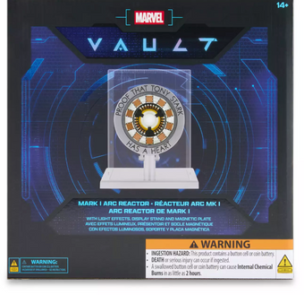 Disney Parks Iron Man Mark I Arc Reactor Vault Lights Sound Effects New With Tag